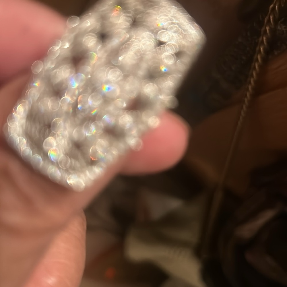 925 Sterling ‘Marcasite’ Rectangular Ring 7 - image 7